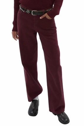 Everyday Jeans Non Stretch Denim Durable Rivet Hardware