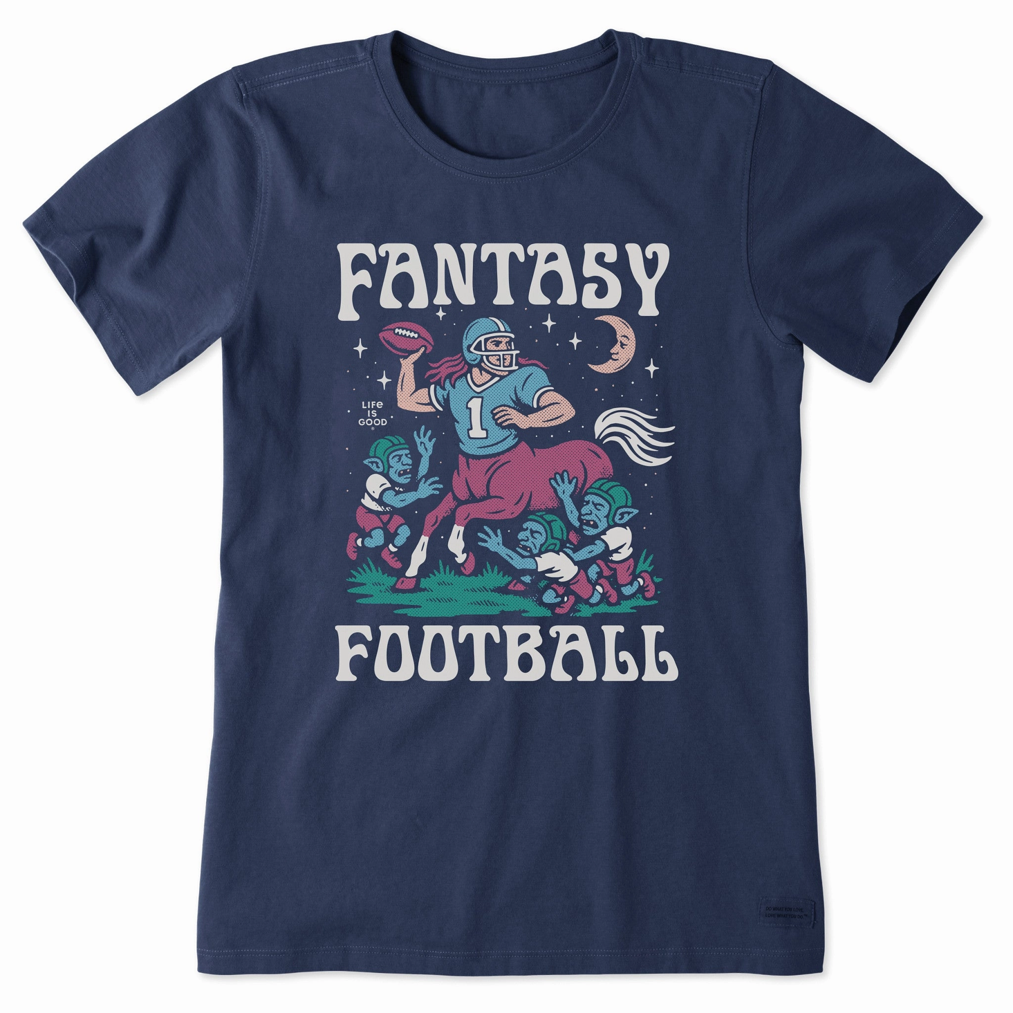 Women's Fantasy Football Centaur v. Goblins Short Sleeve Tee Cozy Apparel