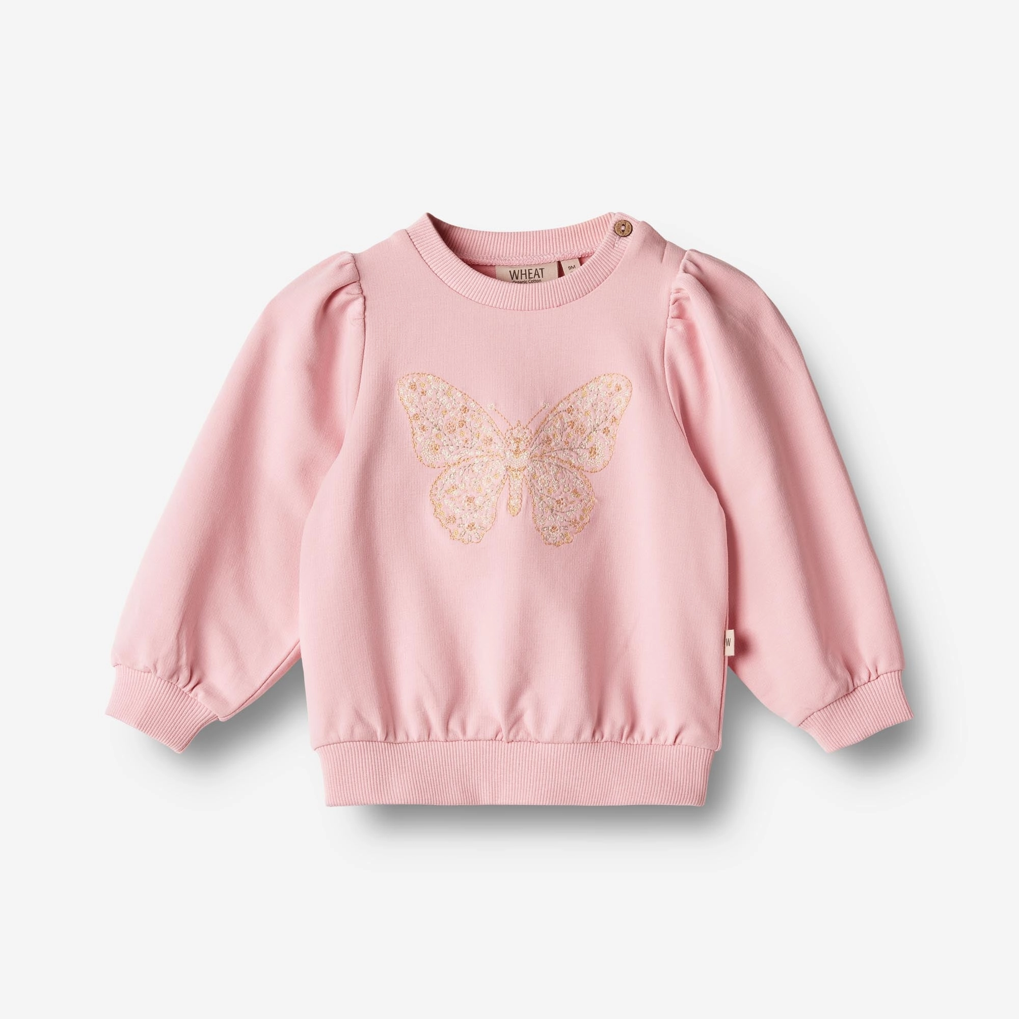Casual Style Soft Wearable Sweatshirt Embroidery Vega - sugar rose