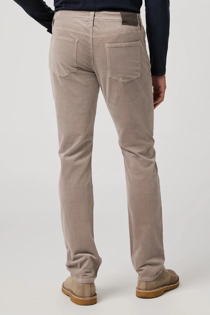 Sleek Waist Federal Corduroy Pants