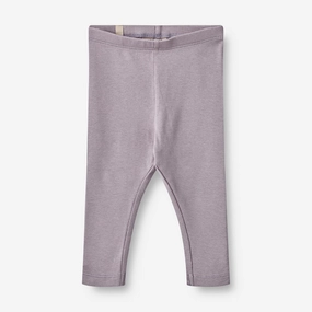 Rib Leggings Maddy | Baby - lavender Smooth silhouette Fitness wear