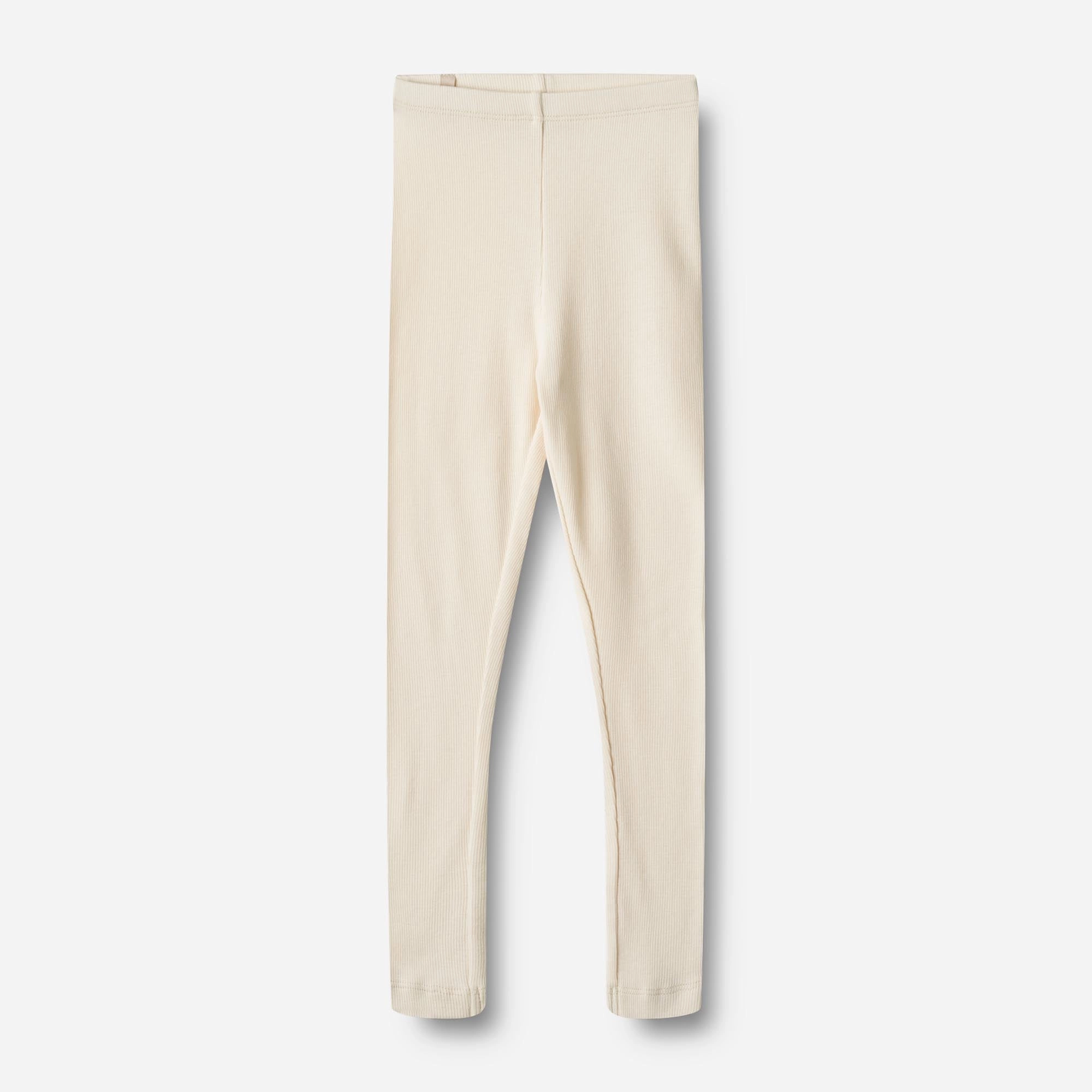 Rib Leggings Maddy - cream Chafe Resistant Edging