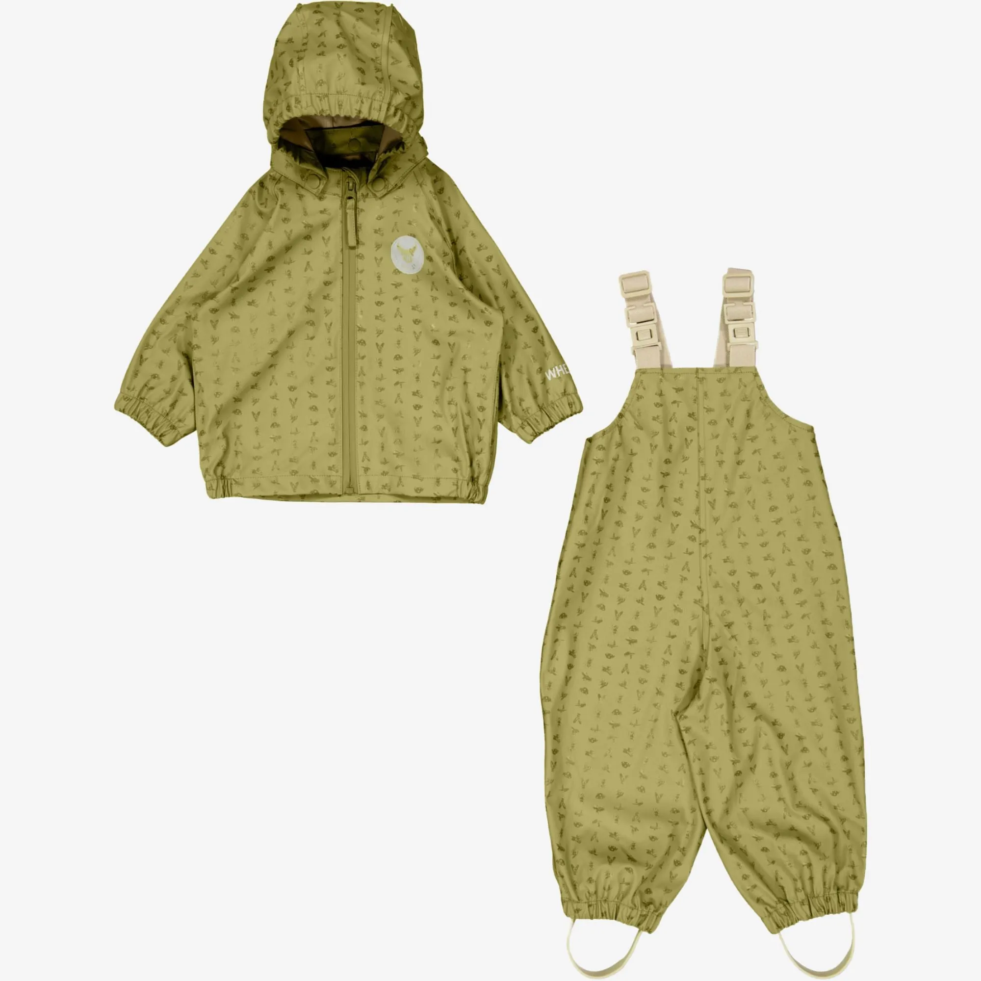 Rainwear Charlie | Baby - forest insects DualZipper Visa