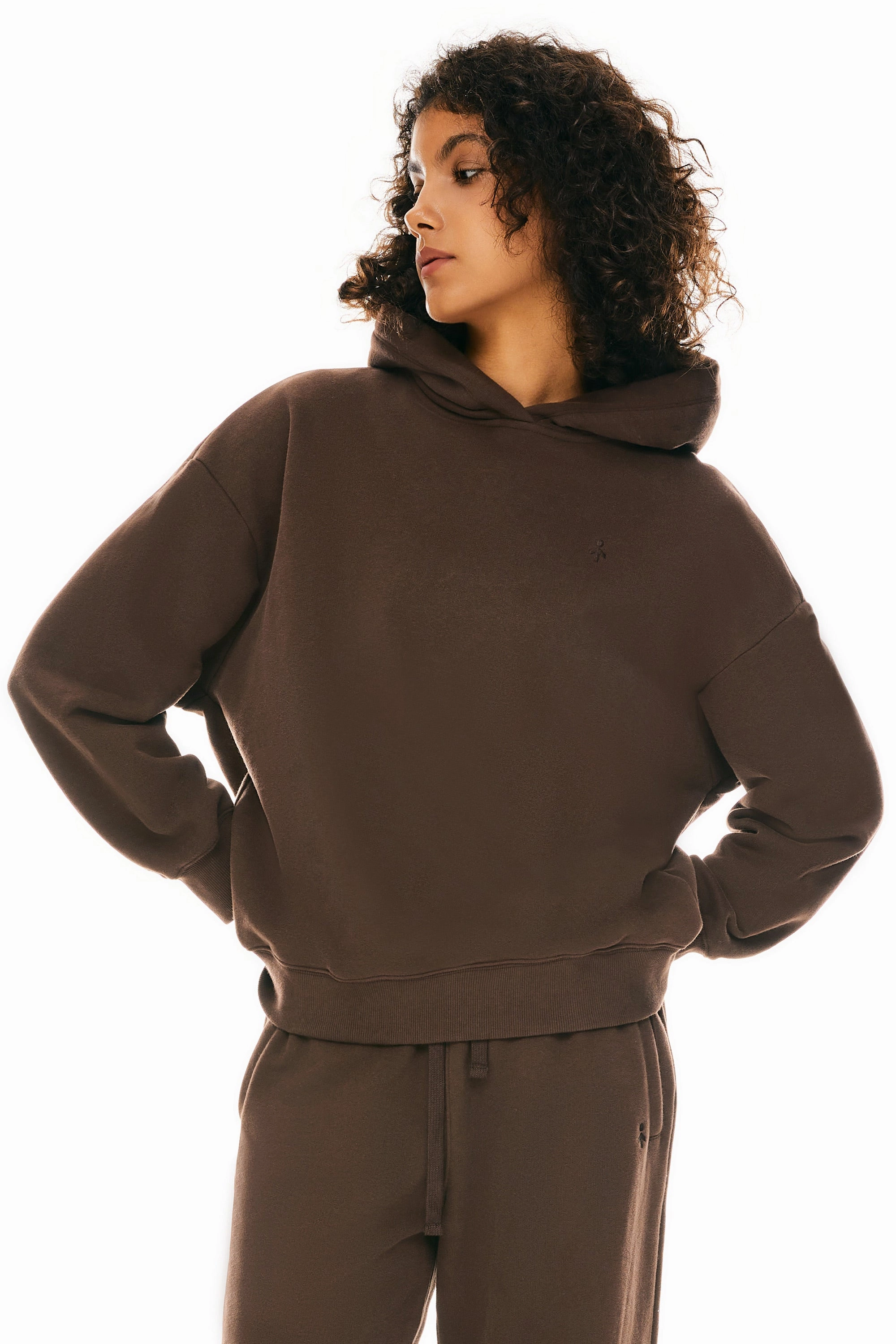 Fleece Hoodie Sweatshirt Long Sleeve Oversized Practical Style Lined Comfort