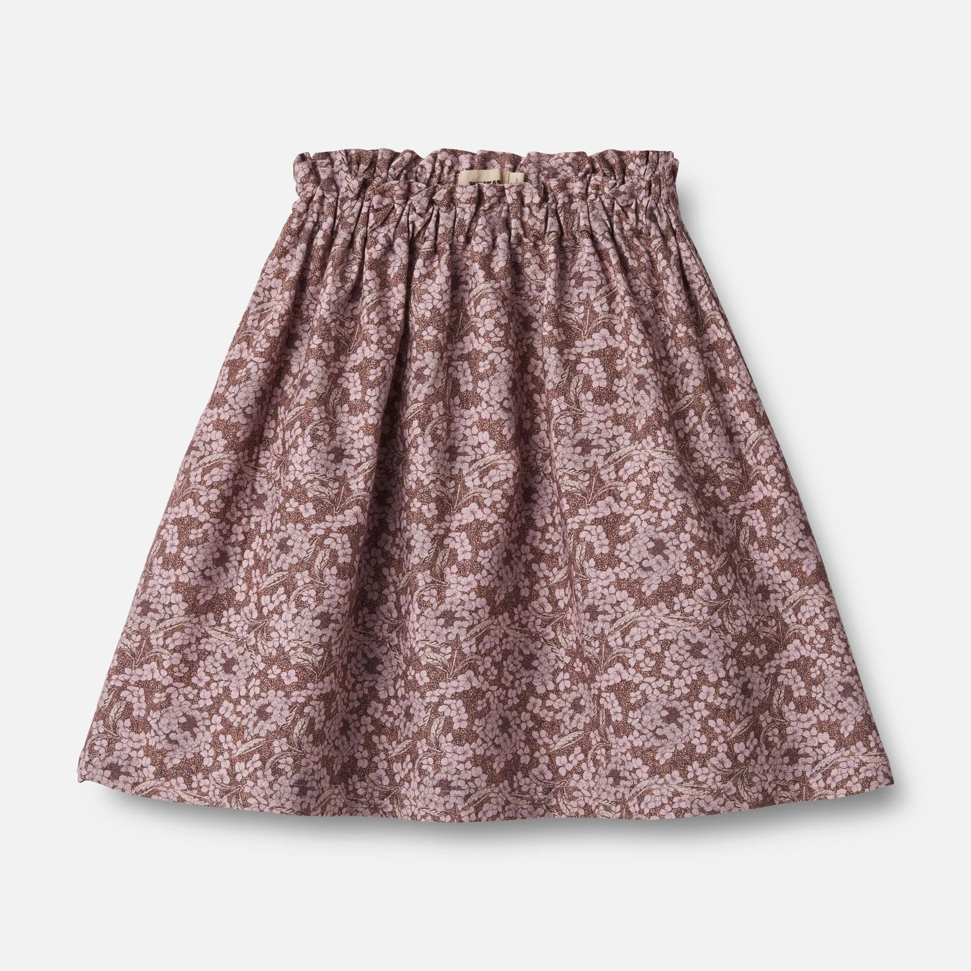 ruffle trim Road Trip Skirt Nora - hydrangeas