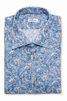 Floral Print Sport Shirt product date night charm factor