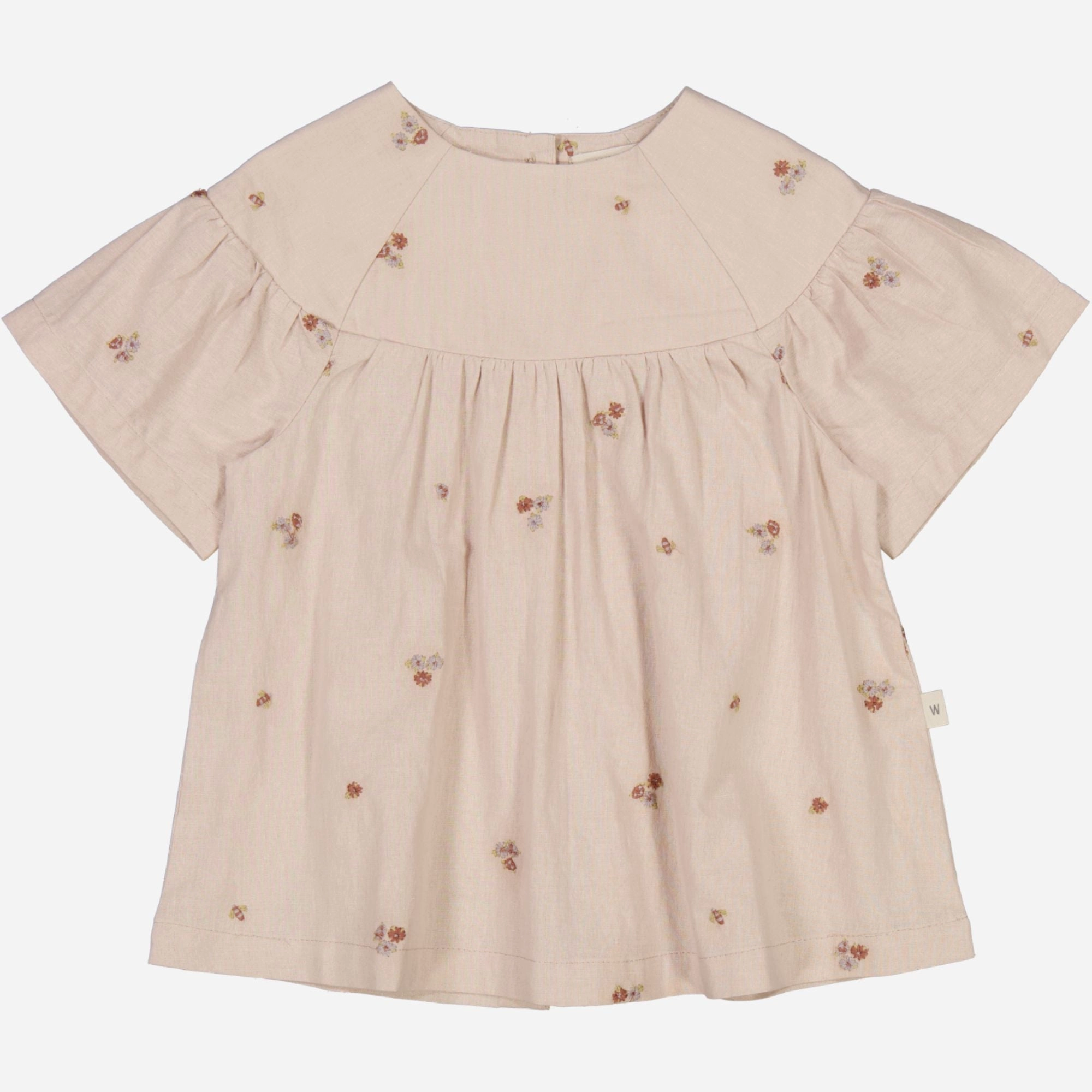 Dress Sille | Baby - embroidery flowers Smart and Elegant Timeless Fashion