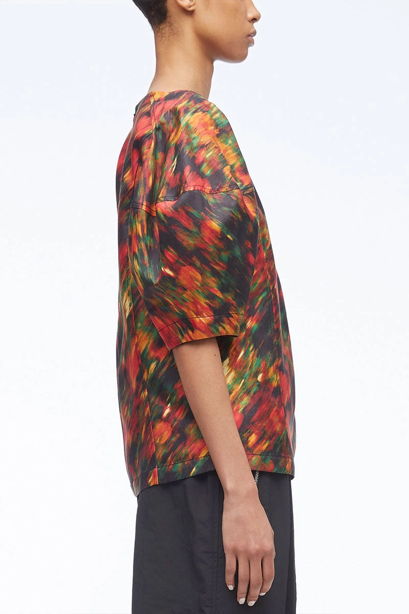 Comfort-First Flowers In Motion Cotton Canvas Top