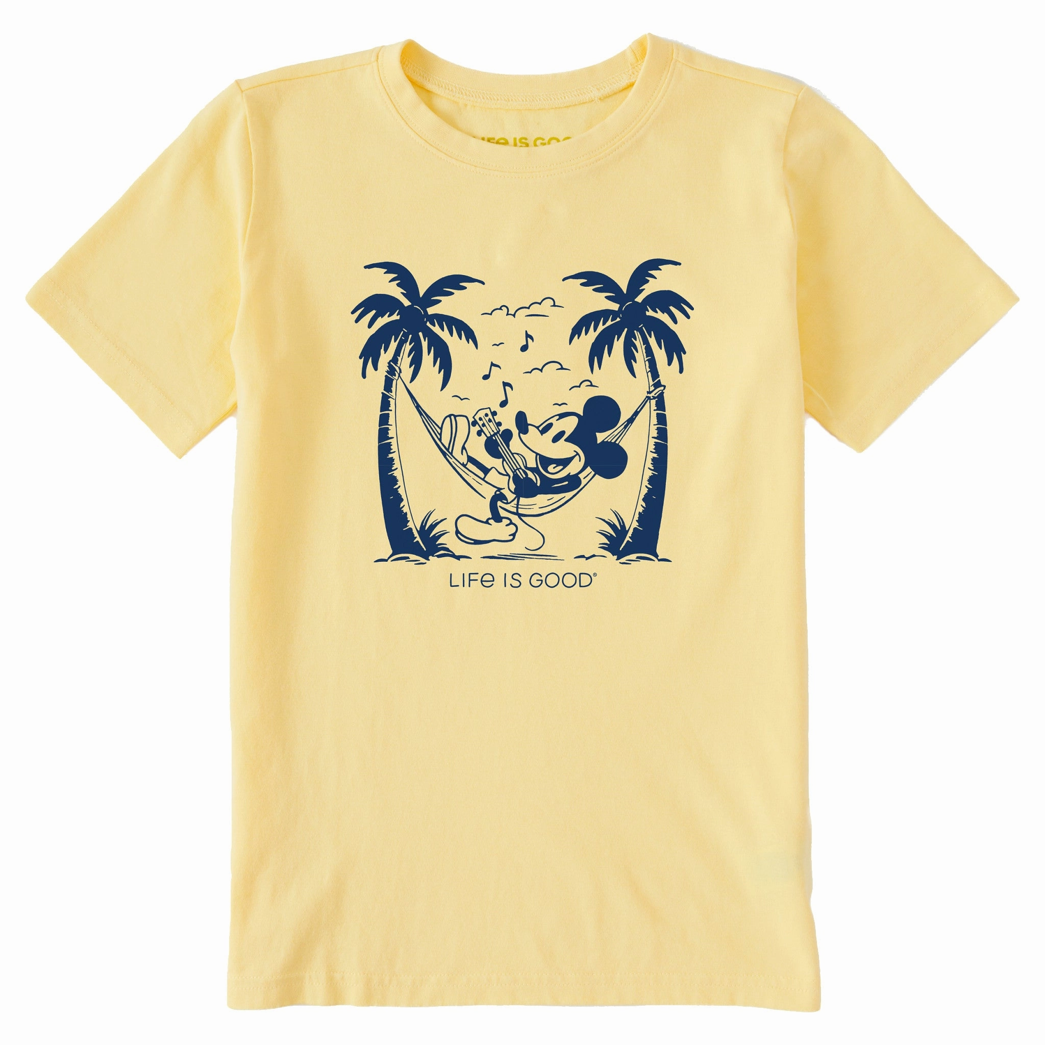 Modern Smart Kids Steamboat Willie Hammock Jammin Short Sleeve Crusher Tee