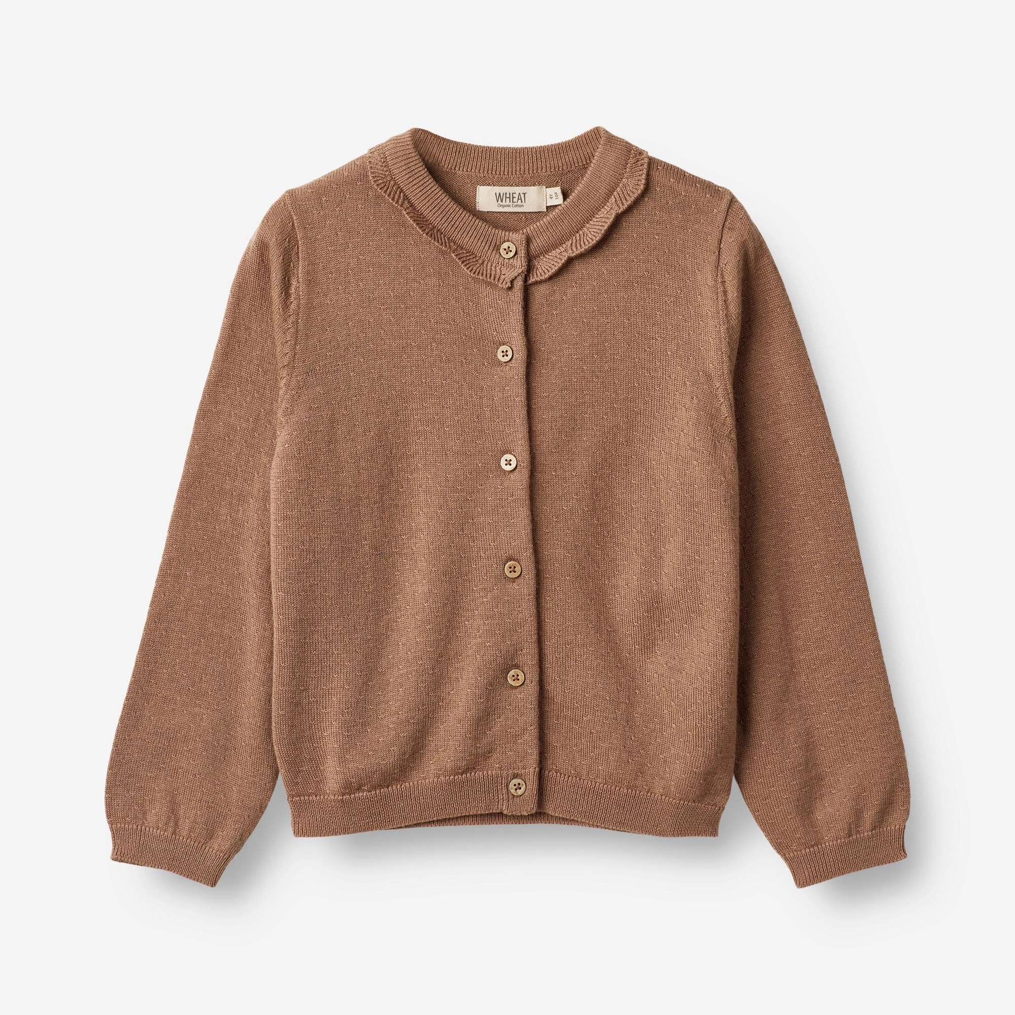 Knit Cardigan Amy - berry dust Simple Wear