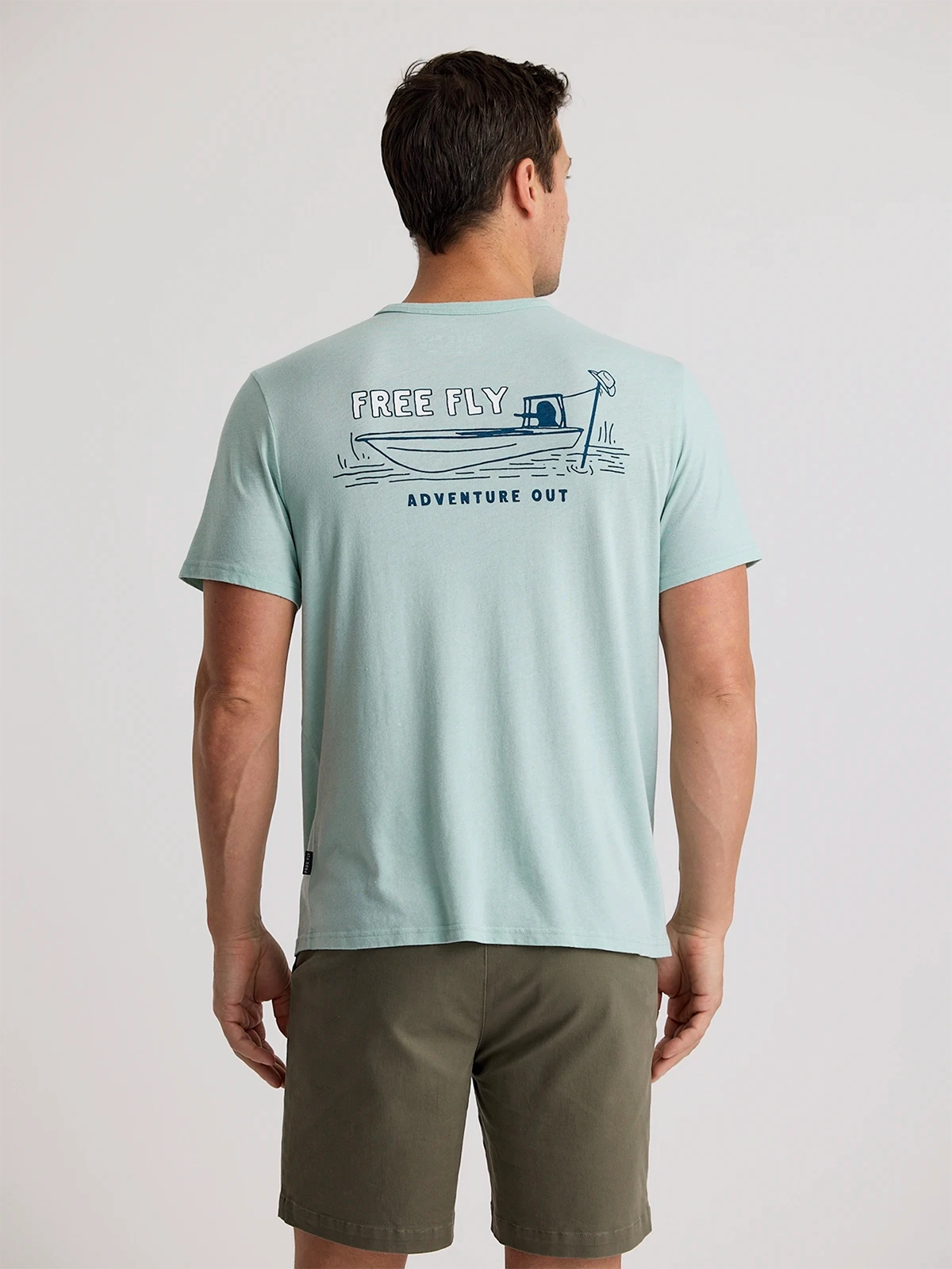 Modern Layer Layered Comfort Free Fly Lazy Tides Pocket Tee