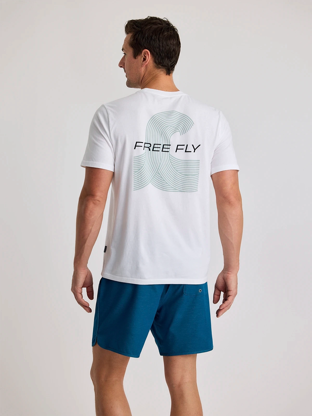 Free Fly Men's Waverider Tee Light Stretch