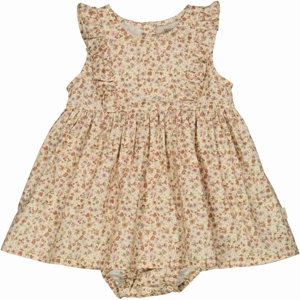 Dress Suit Sofia - summer flowers Draped Fabric Soft Outfit