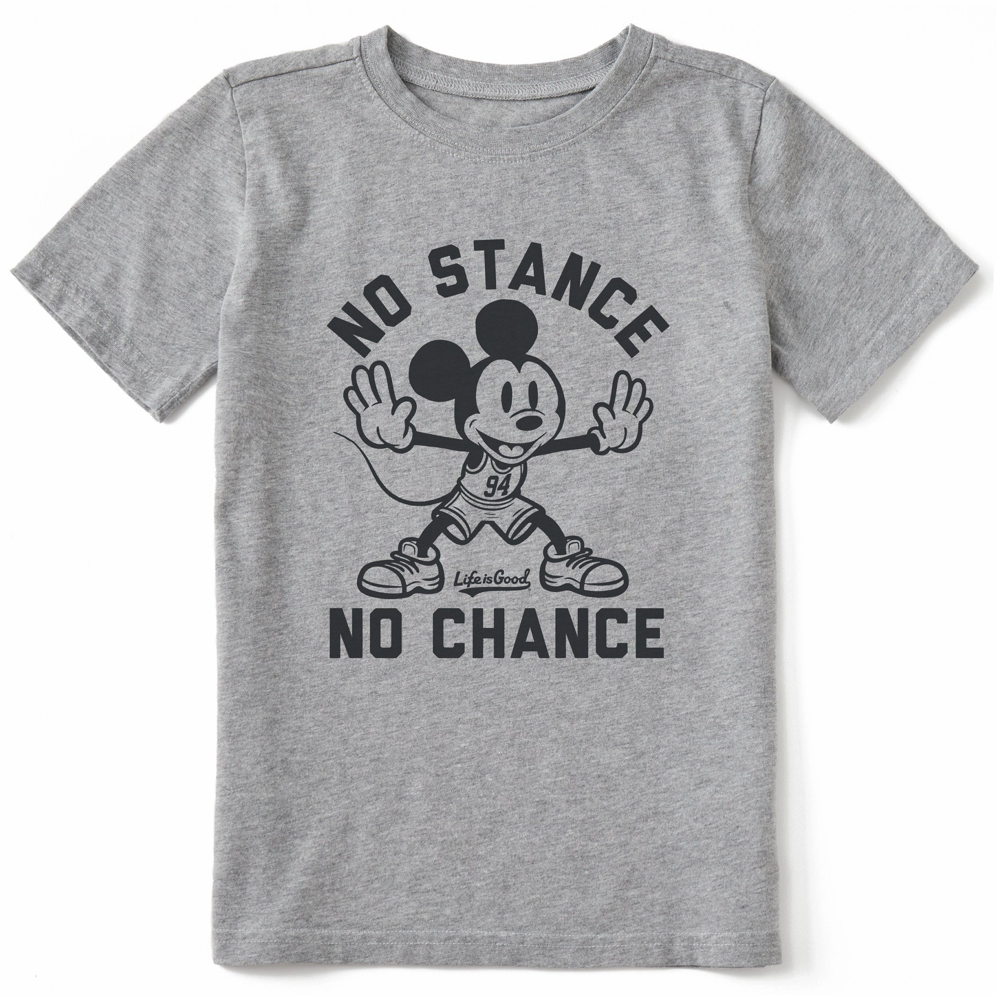 Kids No Stance No Chance Short Sleeve Crusher Tee Elegant