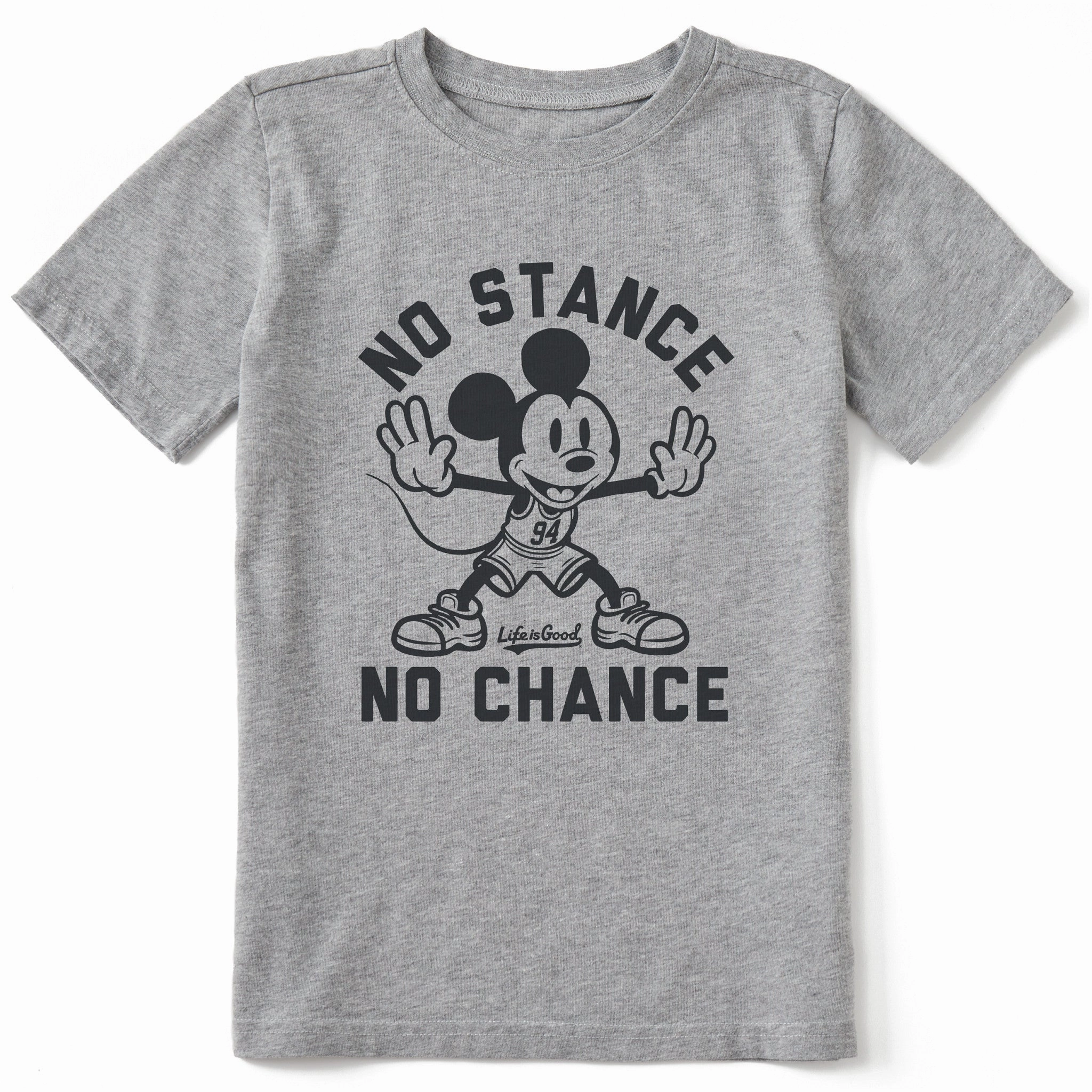 Kids No Stance No Chance Short Sleeve Crusher Tee Casual Choice