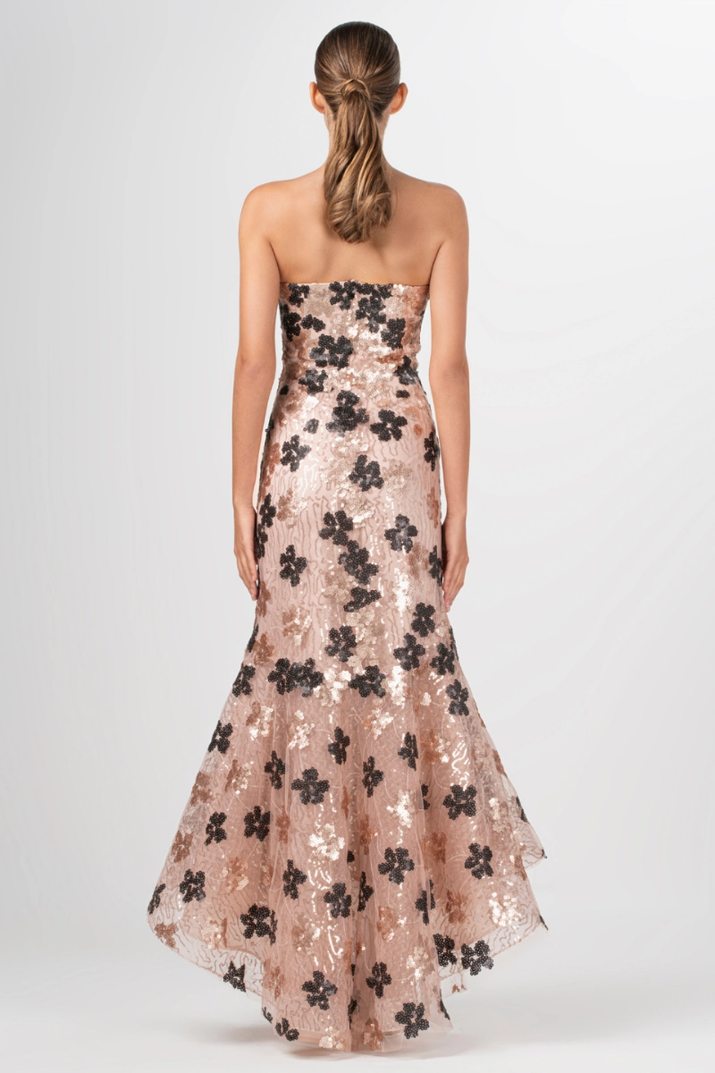 Gerda Dress Art Inspired Wool-Blend