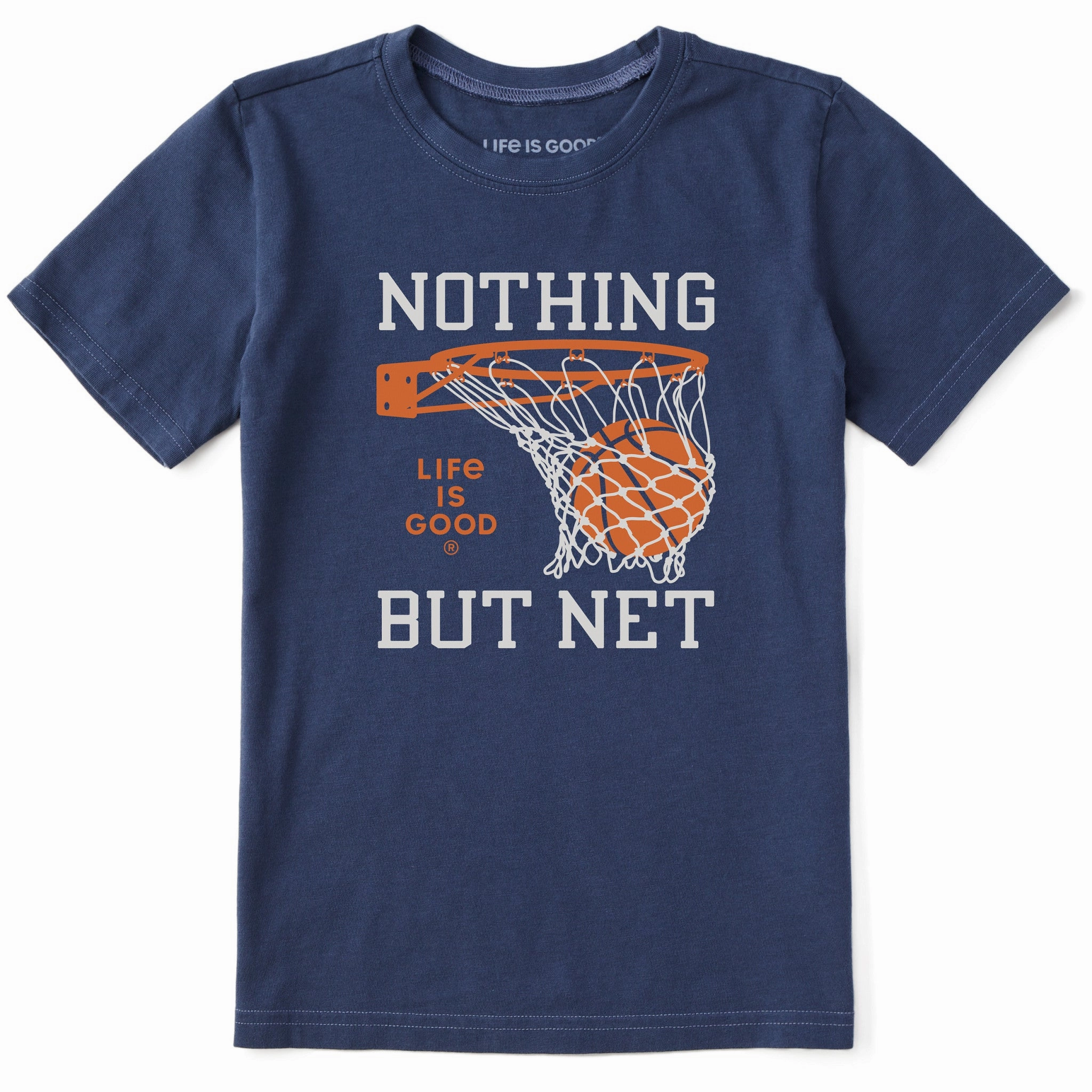 Kids Nothing But Net Short Sleeve Crusher Tee Classic Style Trend