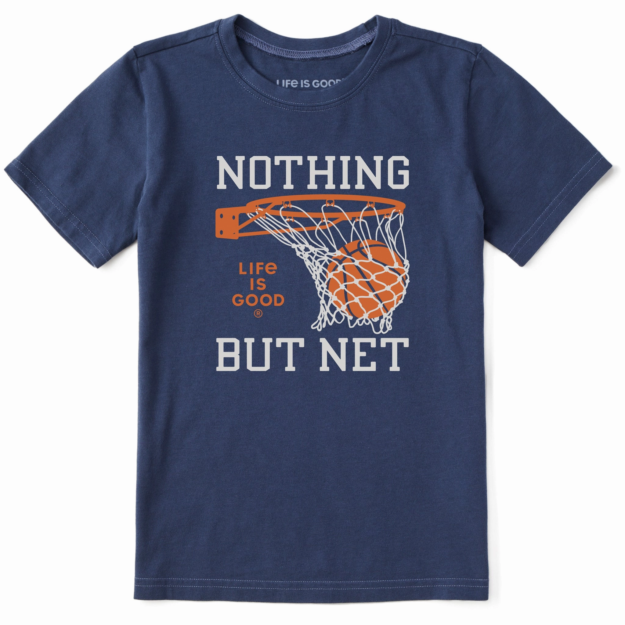 Kids Nothing But Net Short Sleeve Crusher Tee Relaxing Fit