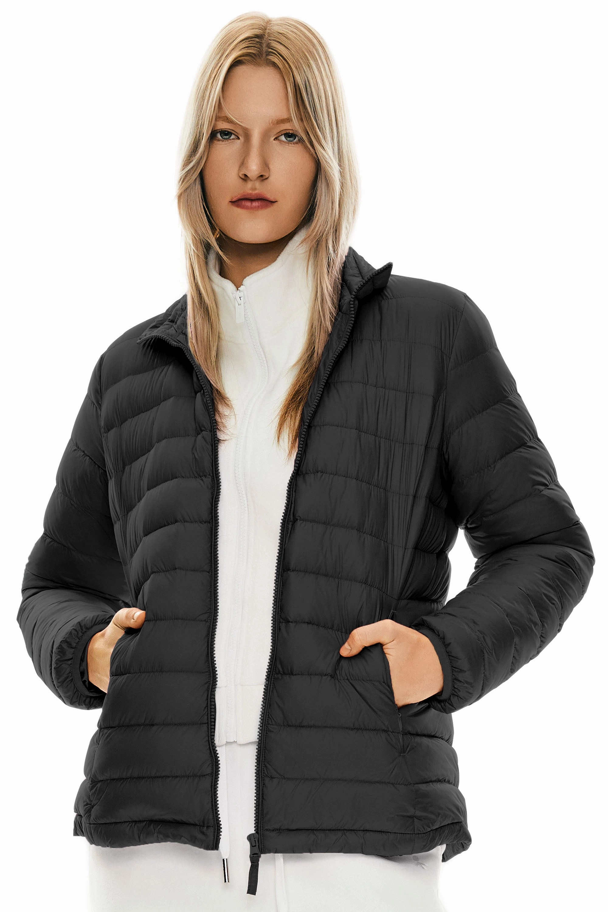 divers Lightweight Quilted Packable Down Jacket