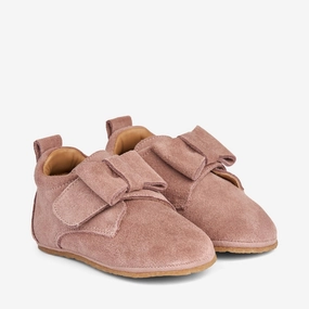 Bow Indoor Shoe | Baby - dusty rouge Casual Style