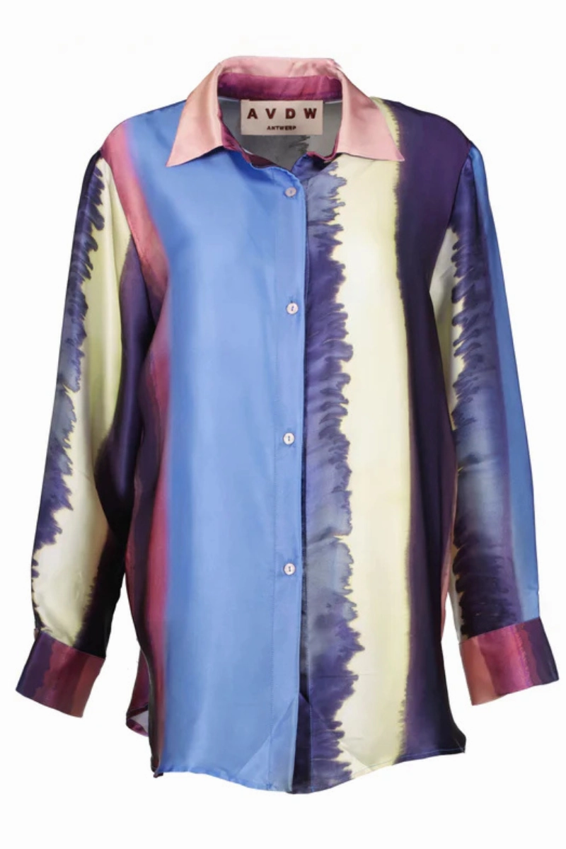 High-Quality Fabric Blurry Shirt