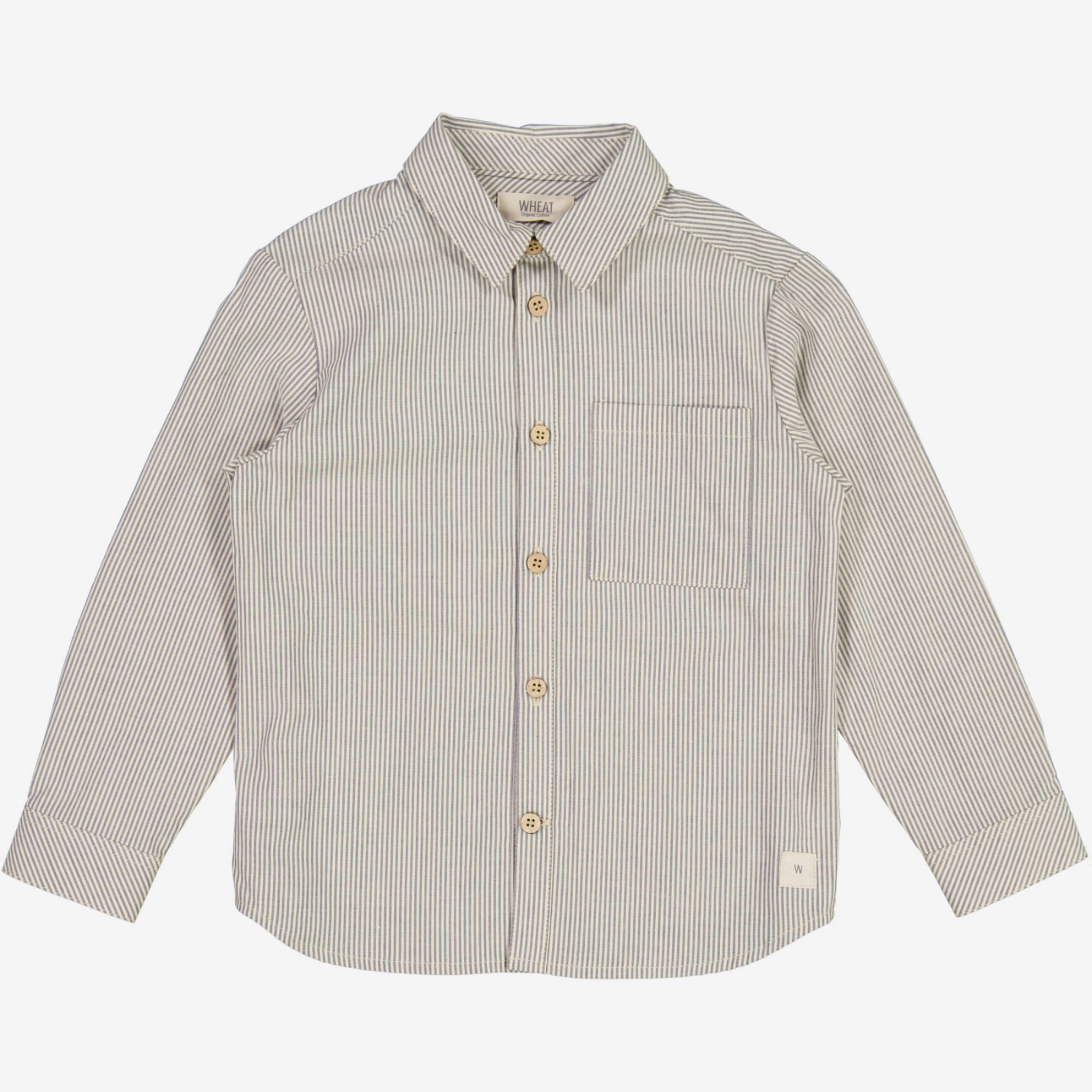 Shirt Lasse - classic blue stripe Errand Ready