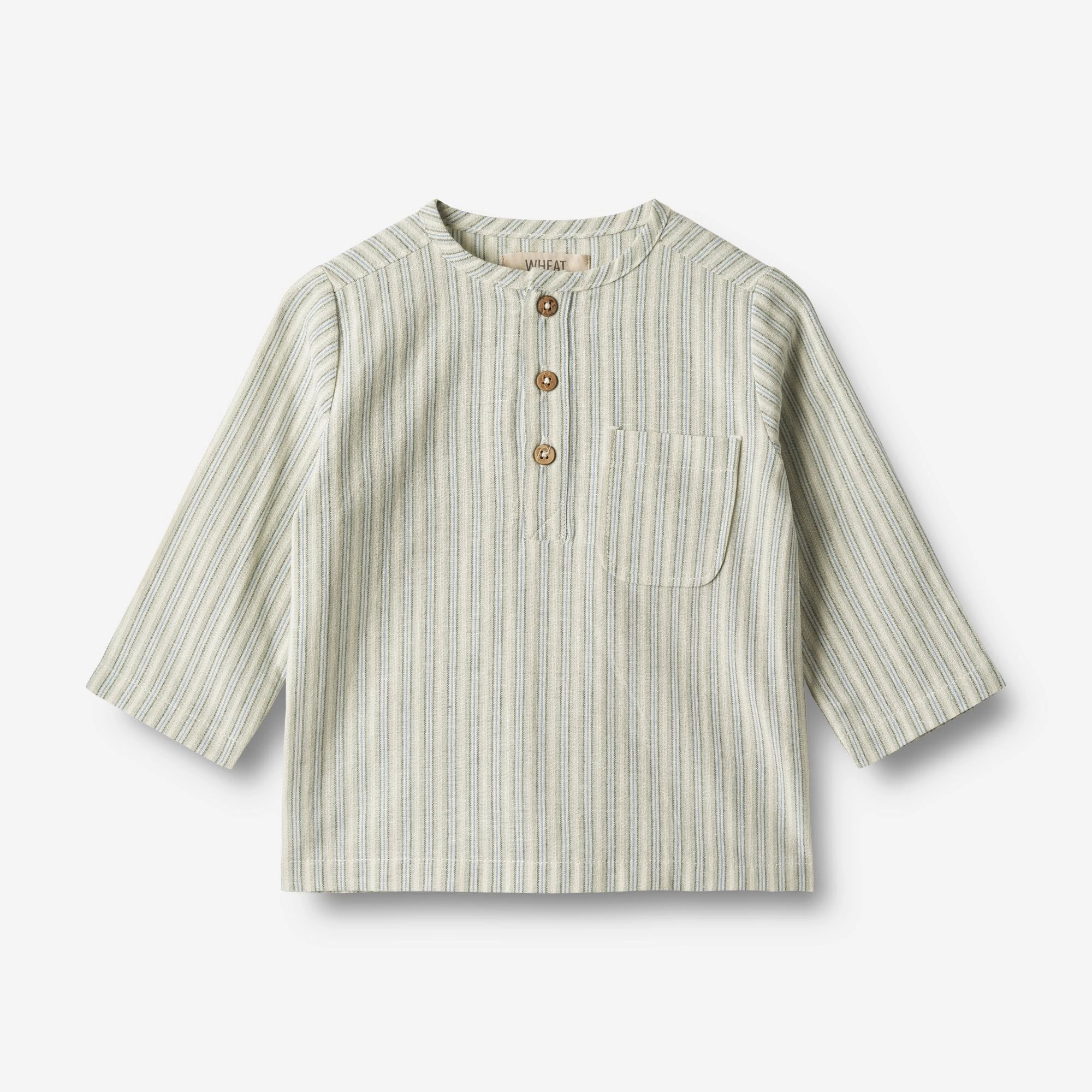 Unique Design Shirt Bj?rk - aquablue stripe