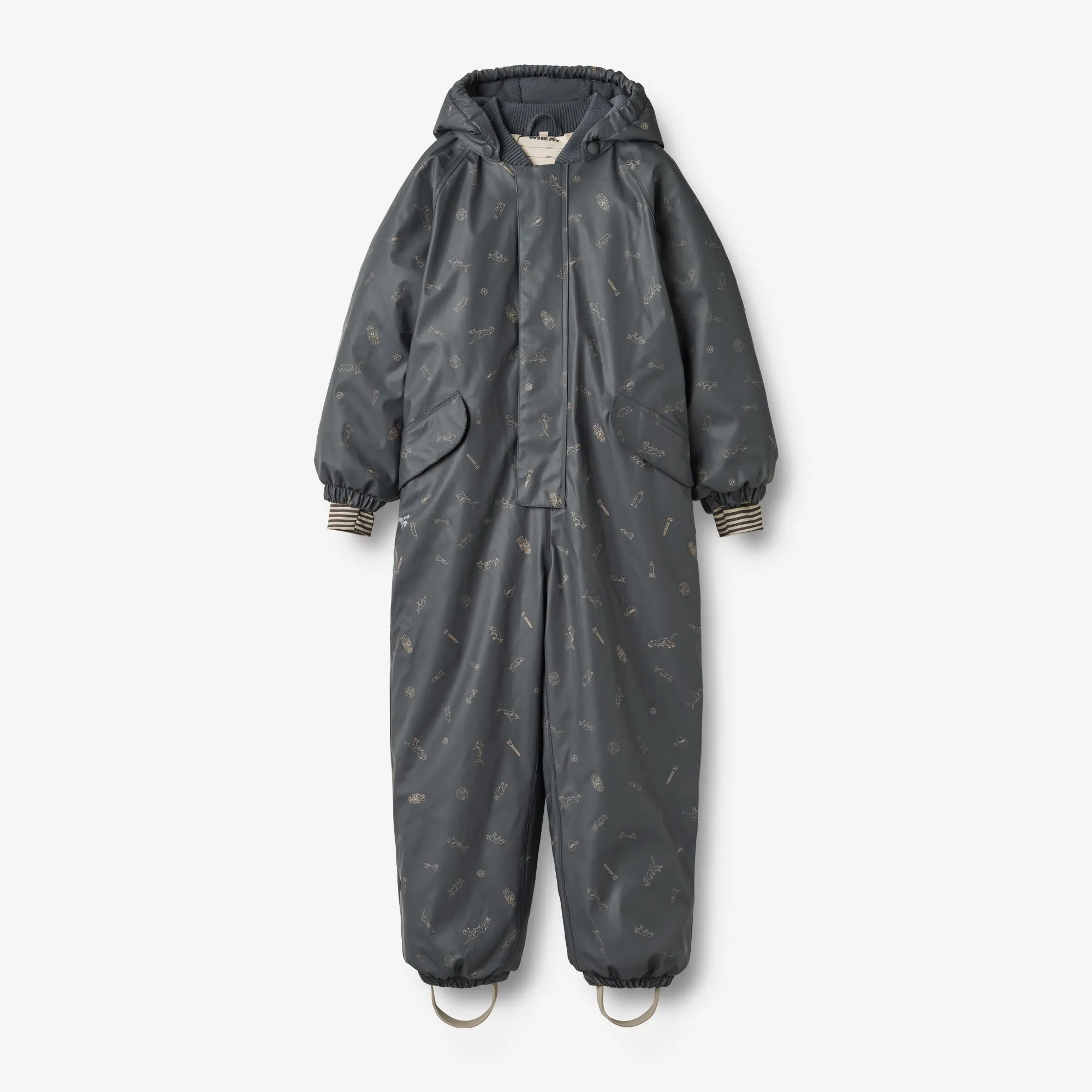 Wintersuit Ludo - ink pocket treasures Hypoallergenic Textile