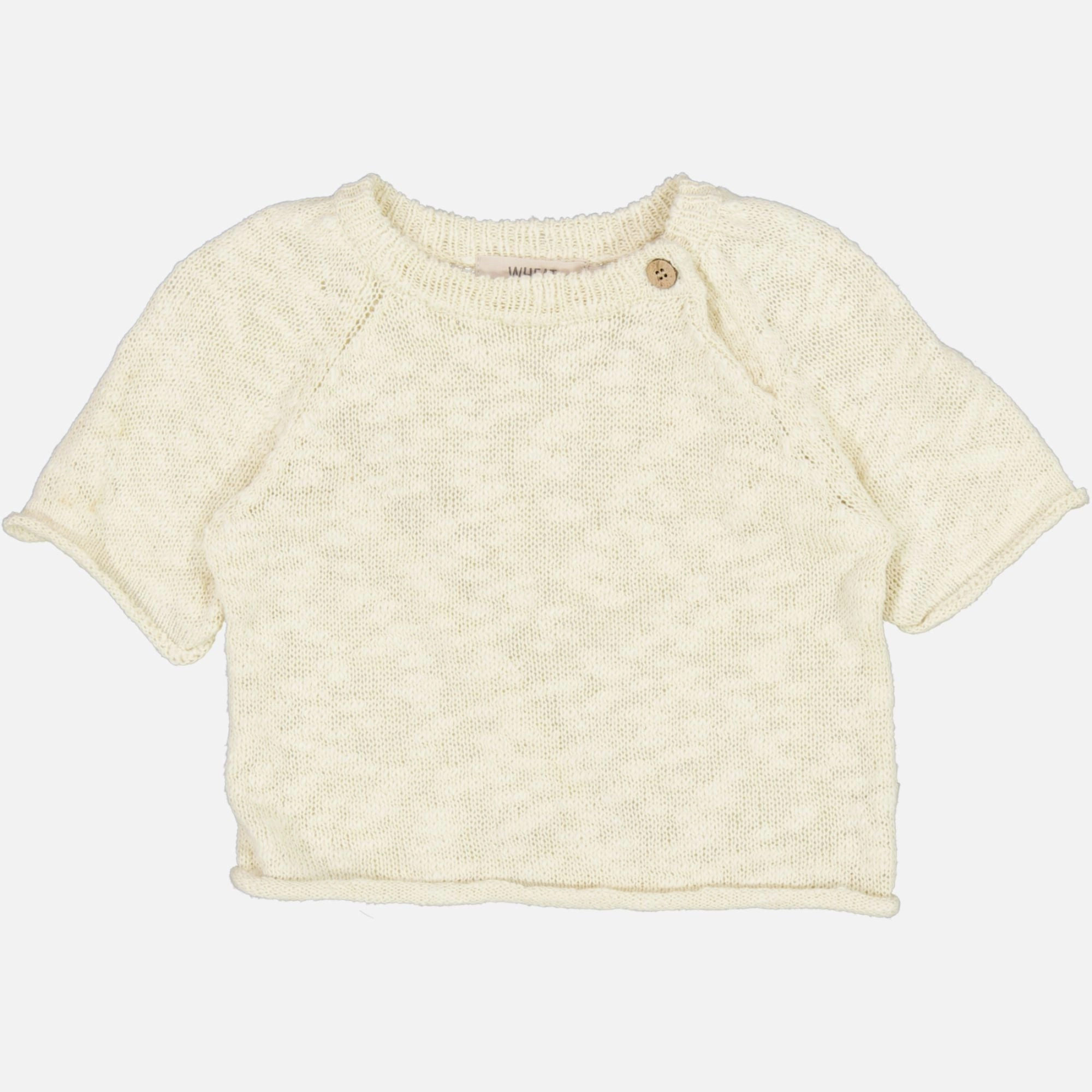 Cozy Layer Knit Pullover Vilna | Baby - eggshell
