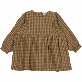 Dress Julie - pine check Morning Wear Japan Line
