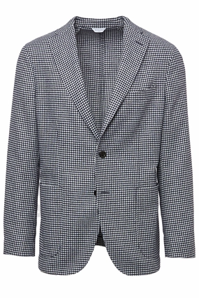 Houndstooth K-Jacket Smart Tailored Look