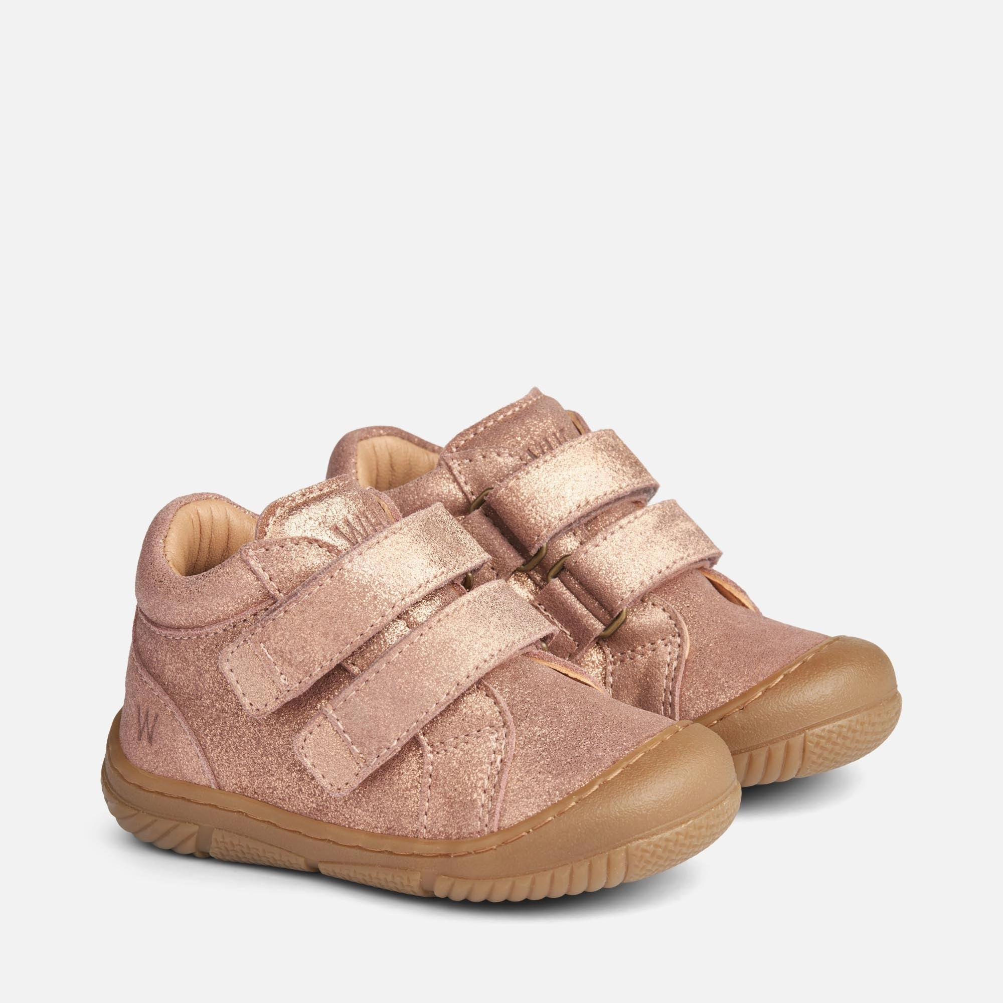 Ivalo Double Velcro Shine | Baby - rose Beach Ready Open Toe
