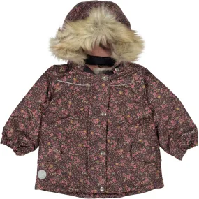 Jacket Mathilde Tech - deep blue flowers Loungewear