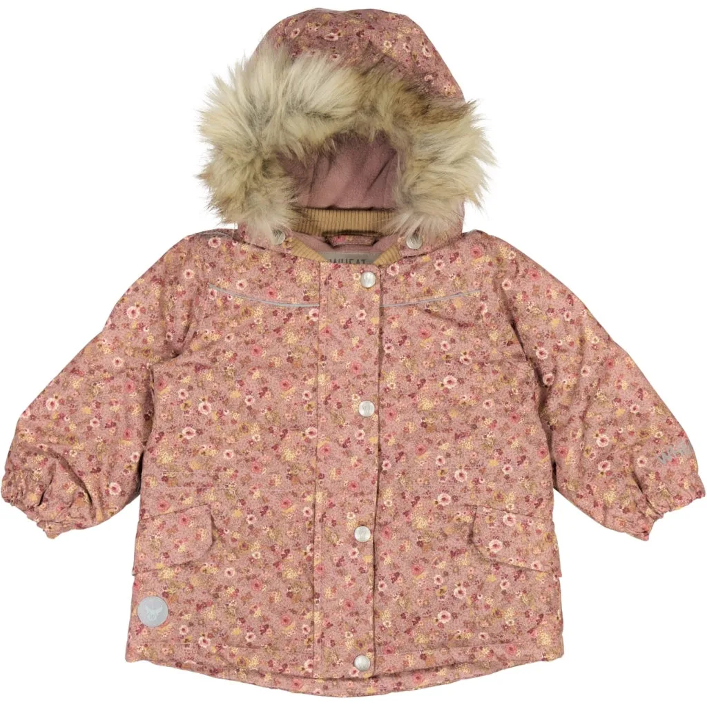 Jacket Mathilde Tech - snow flowers evening walk Breathable Feel