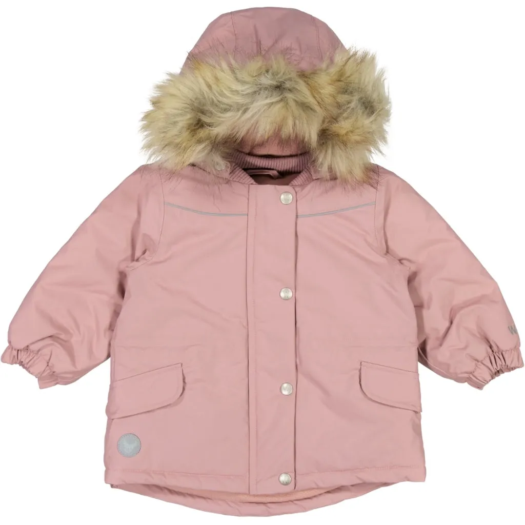 Jacket Mathilde Tech - wood rose Chic Look Outdoor Performance