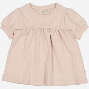 Pure Color Family Joy Jersey Dress Annabelle | Baby - rose dust