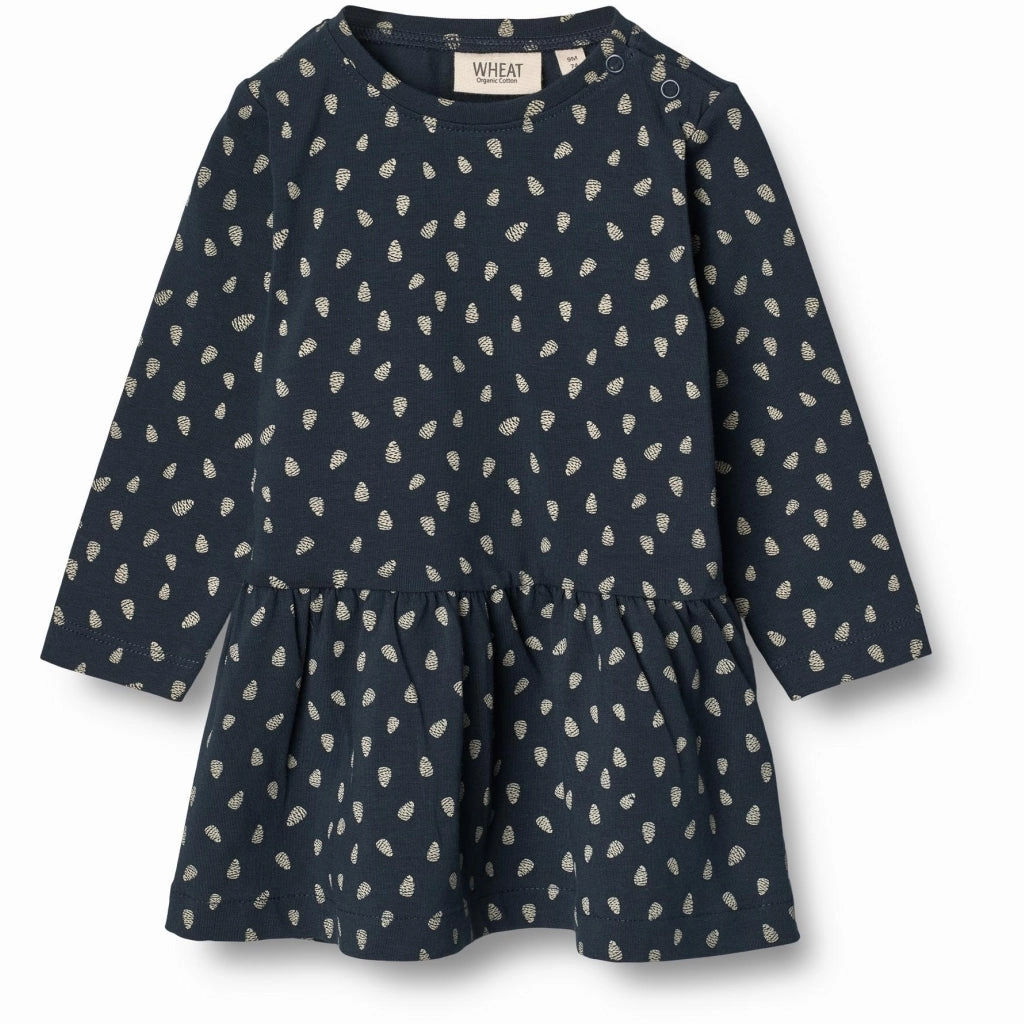 Jersey Dress Bessie - navy sprucecone TaglessDesign
