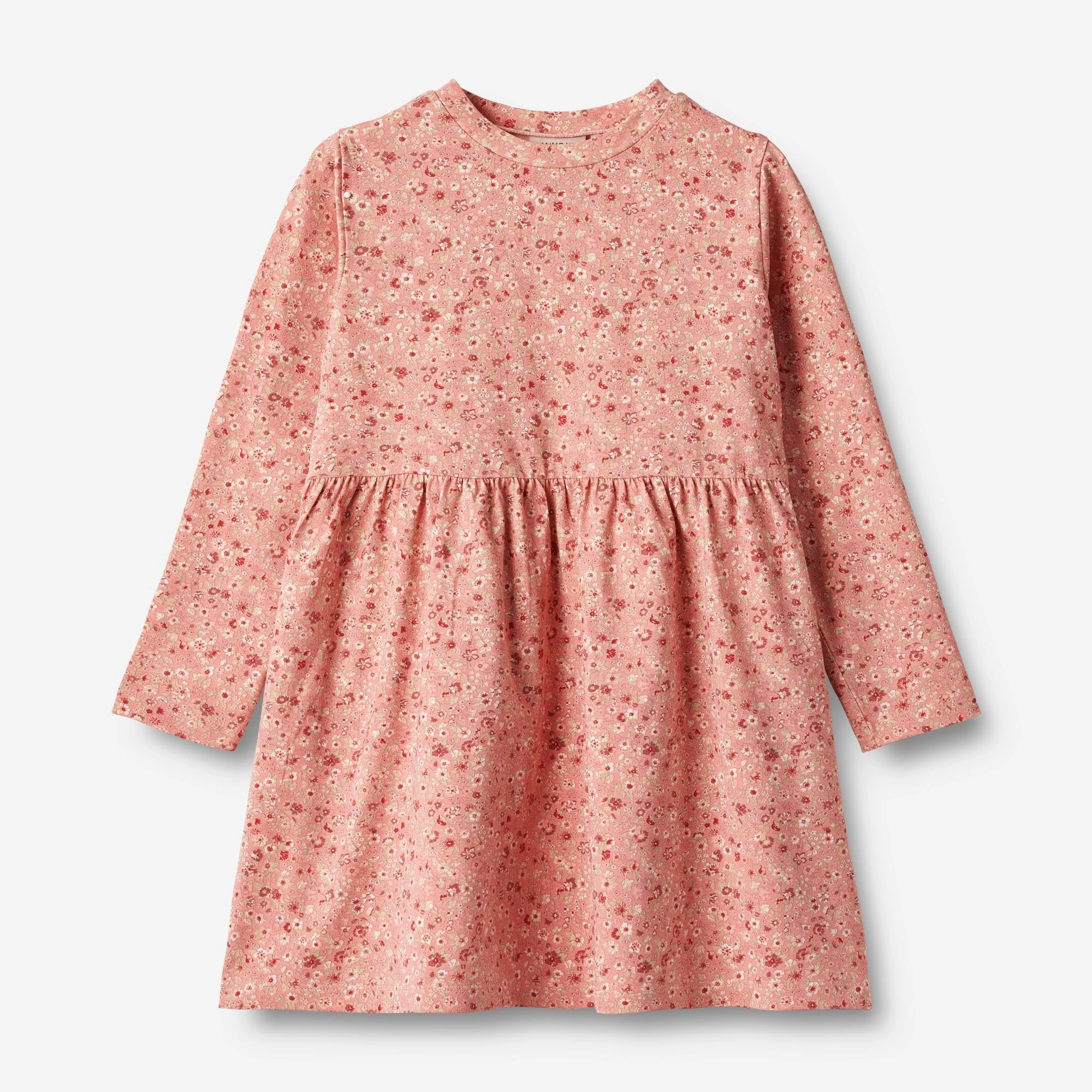 Jersey Dress L/S Sessa - rosette flowers Simple formal dress
