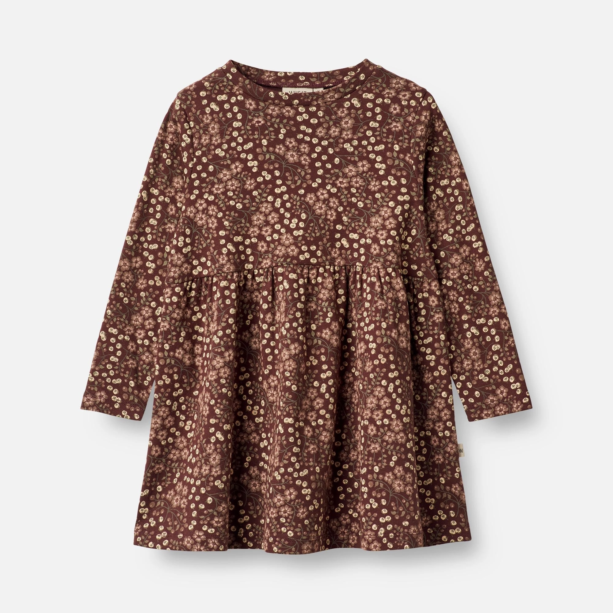 Jersey Dress Sessa - aubergine berries Bold Statement Luxe style