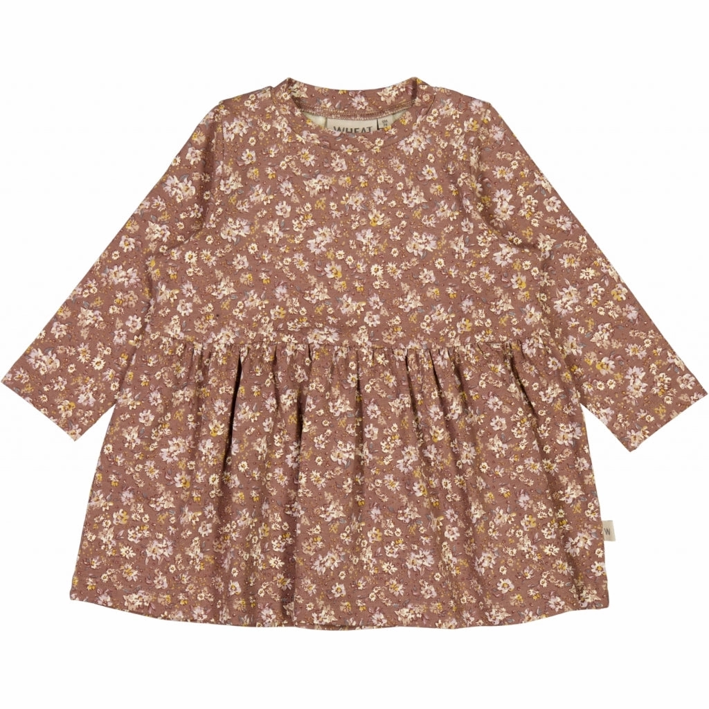 Jersey Dress Sessa - vintage rose flowers Multipurpose