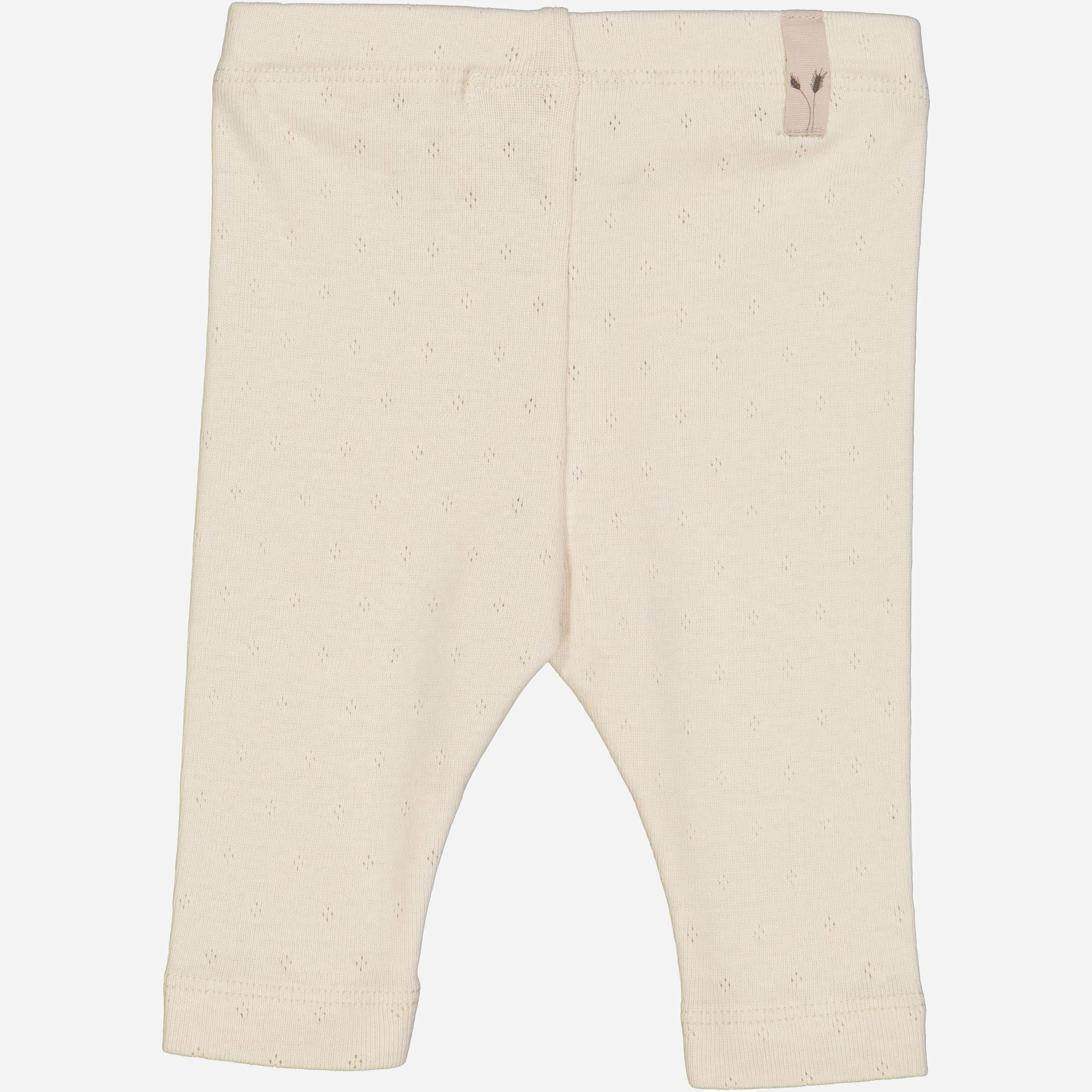 Stay Put Cuffs Jersey Leggings | Baby - eggshell