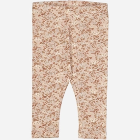 Thermal Warm All Ages Casual Style Jersey Leggings | Baby - pale lilac flowers