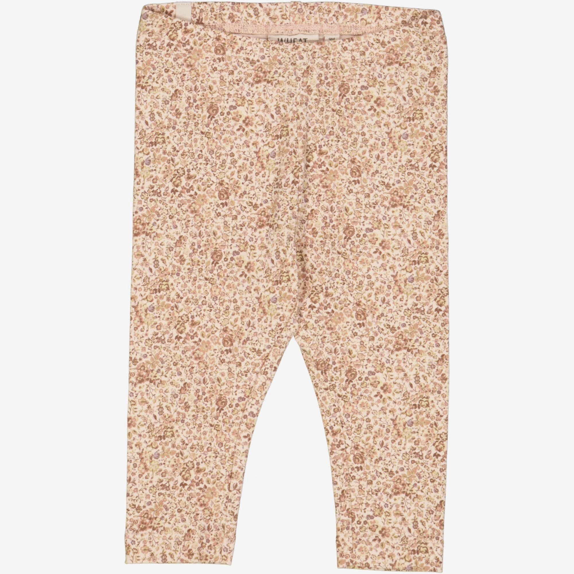 Wide waistband Feather Feel Jersey Leggings | Baby - rose flowers