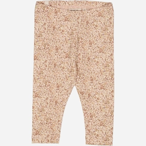 Jersey Leggings | Baby - rose flowers Brushed Inner Layer
