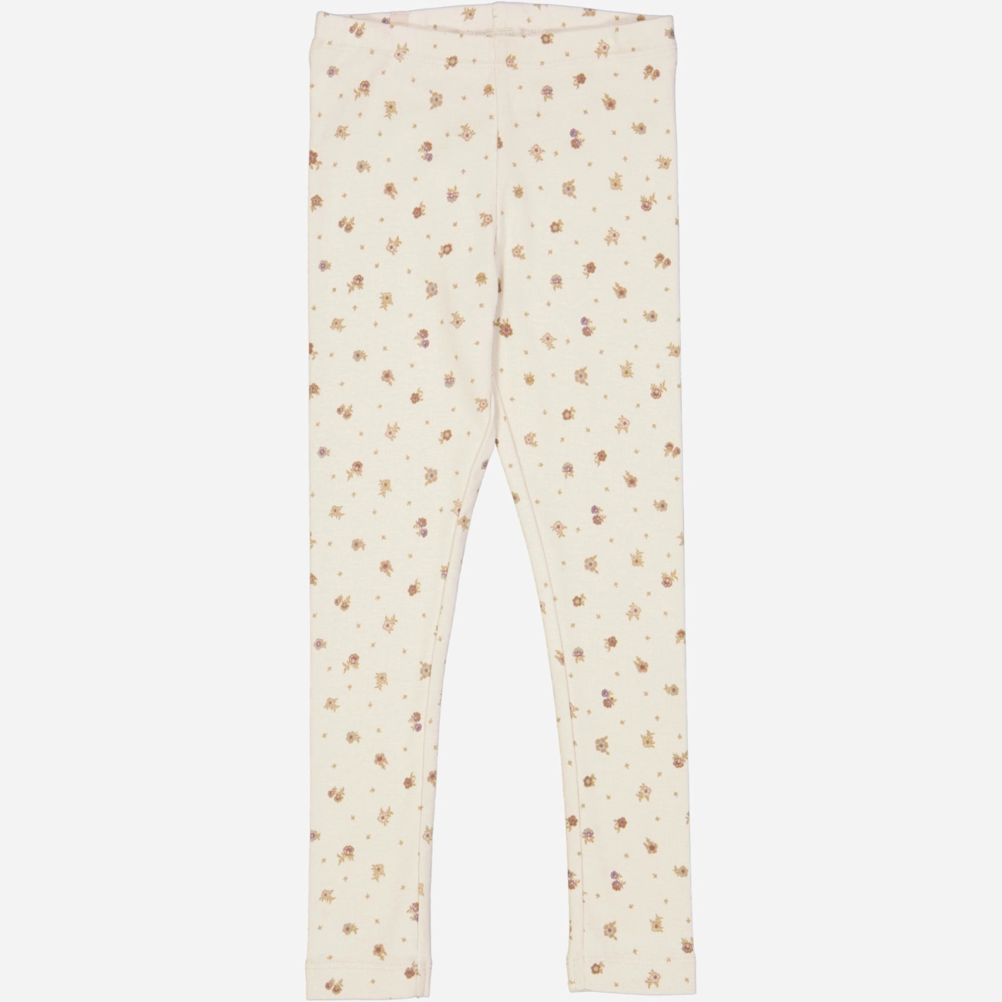 workday wear Double Layered Fabric Jersey Leggings - chalk flowers