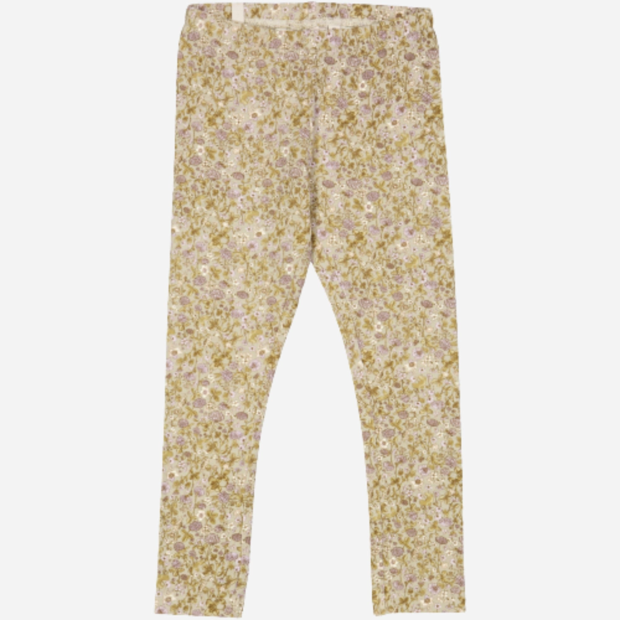 Extra Soft Fitness Lover Soft and Chic Jersey Leggings - fossil flowers