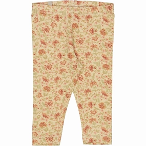 Jersey Leggings - honeysuckle Beginner Level High Waist Chilly Day Wear