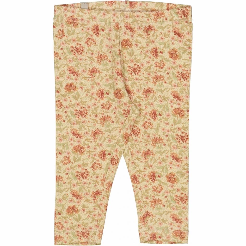 Jersey Leggings - honeysuckle Beginner Level High Waist Chilly Day Wear