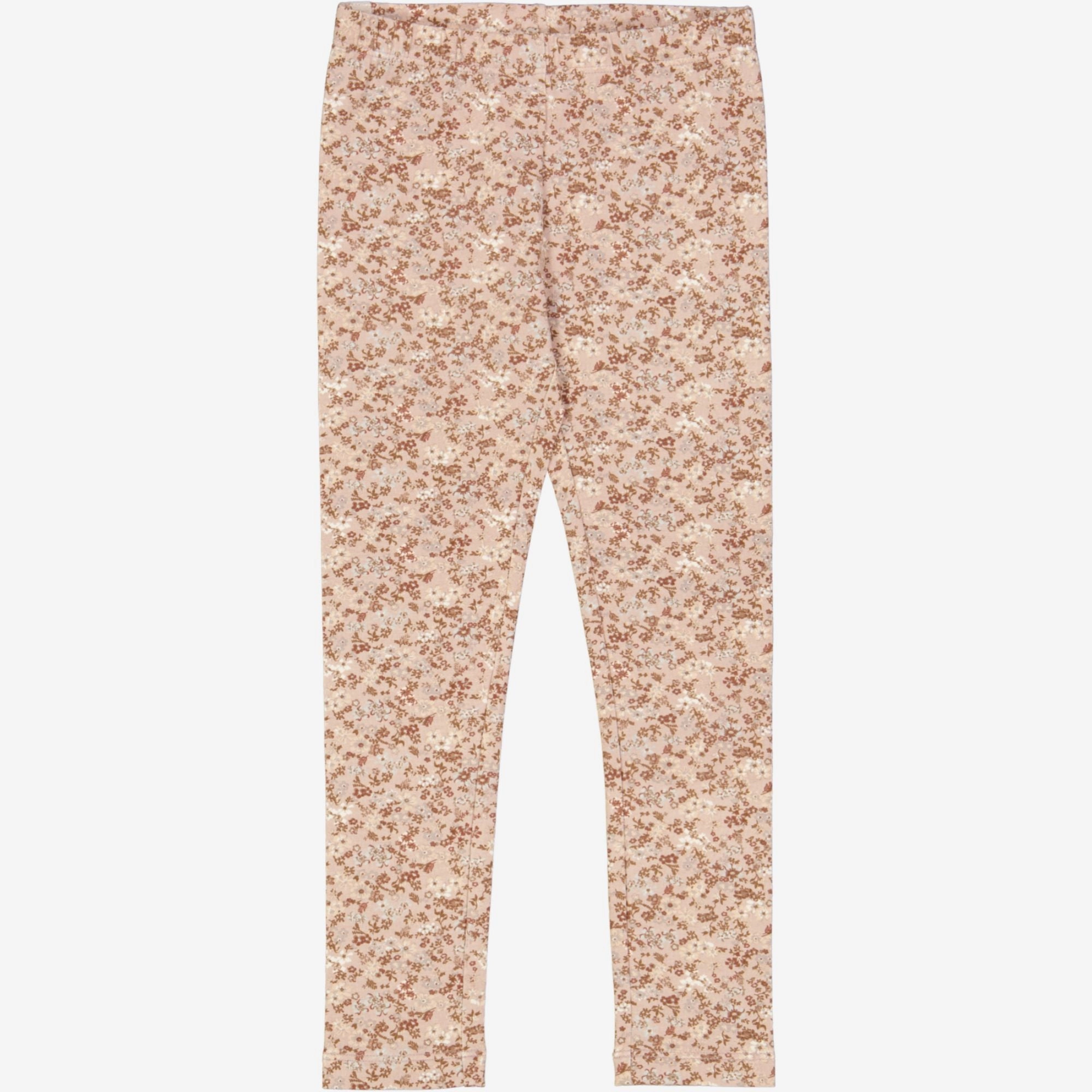 Jersey Leggings - pale lilac flowers Postpartum Fit Daily Routine