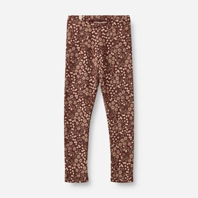 Jersey Leggings Jules - aubergine berries Fit For Casual Wear